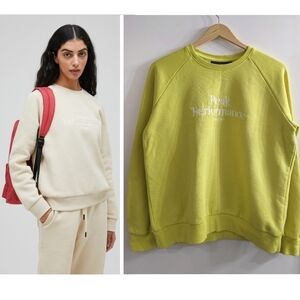 Peak Performance | Women's Original Crew Sweatshirt in Canary Lime